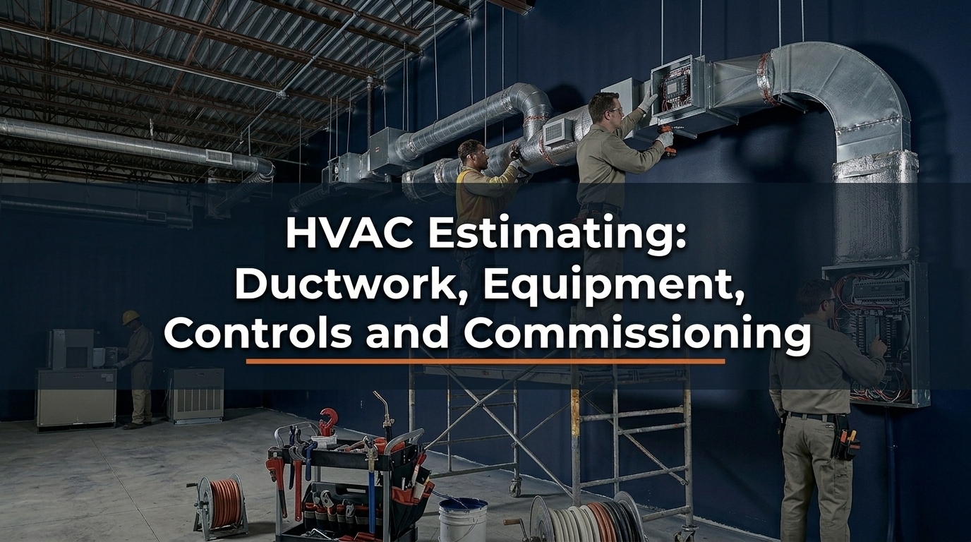 HVAC Estimating: Ductwork, Equipment, Controls and Commissioning