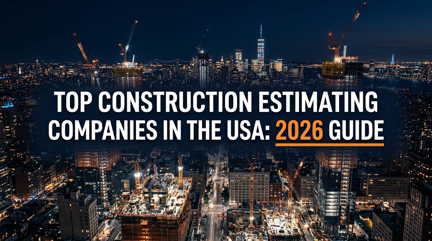 Top Construction Estimating Companies in the USA: 2026 Guide