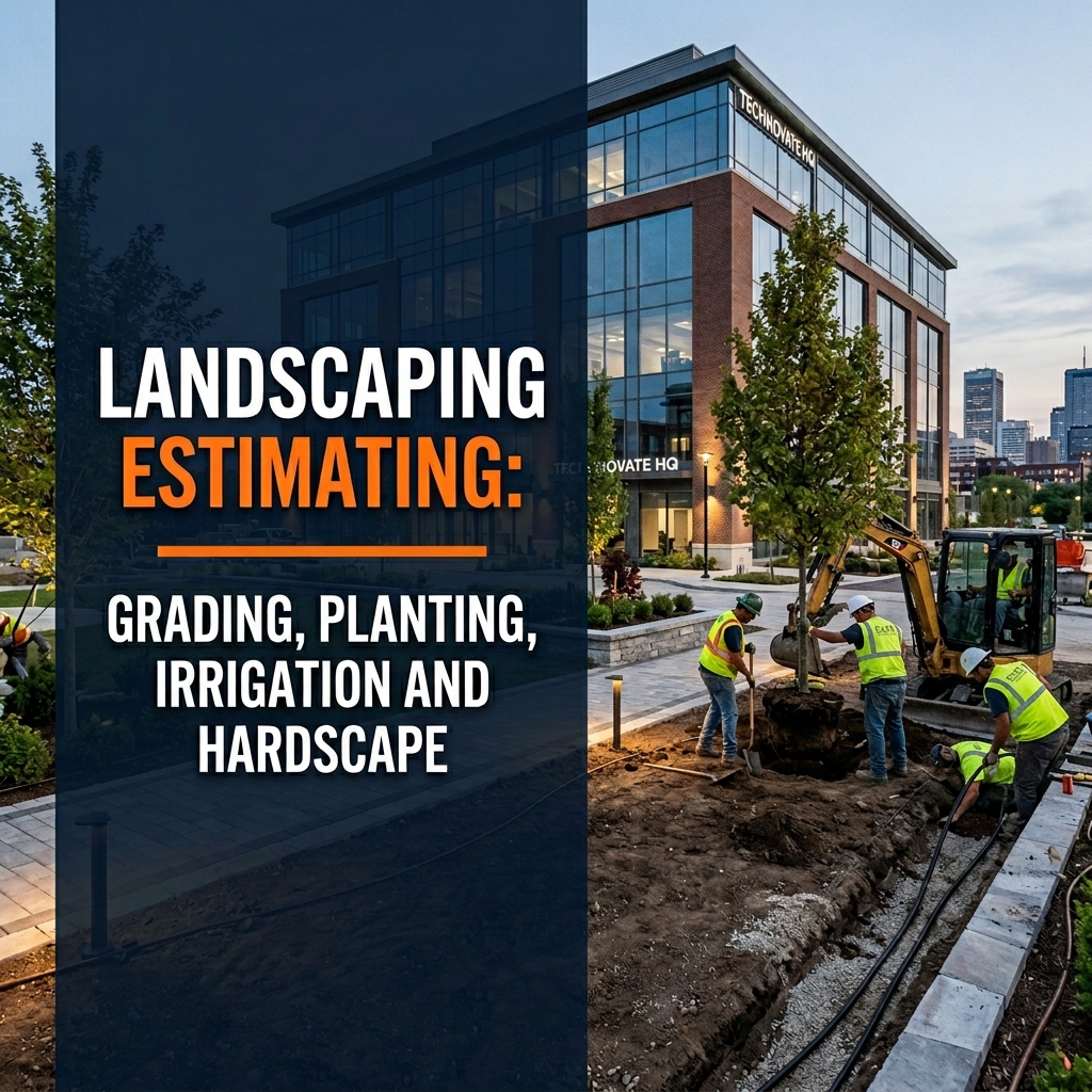 Landscaping Estimating: Grading, Planting, Irrigation Guide