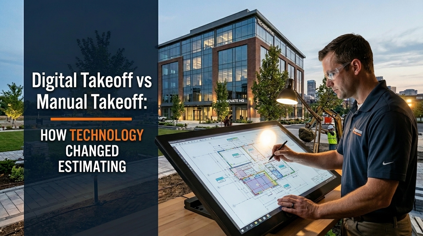 Digital Takeoff vs Manual Takeoff: How Technology Changed Estimating