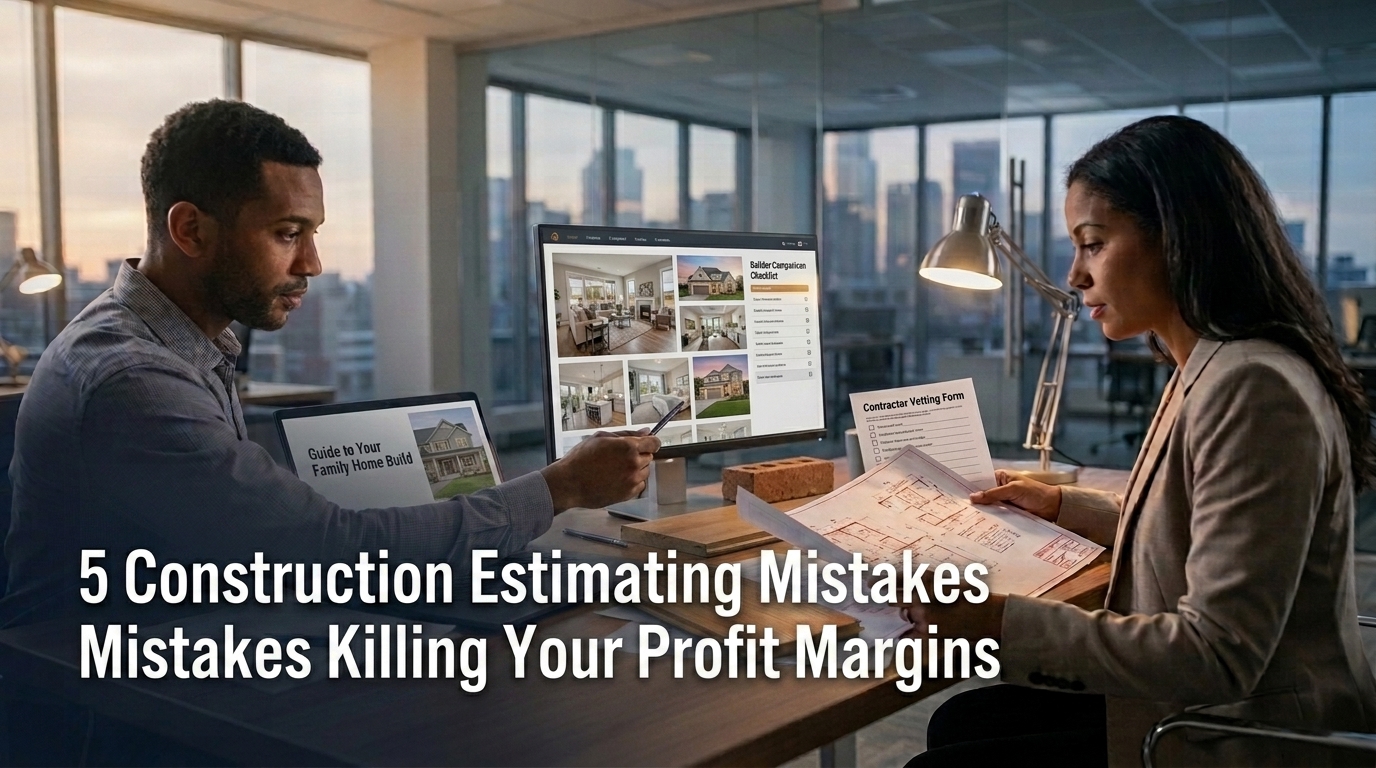 5 Construction Estimating Mistakes Killing Your Profit Margins