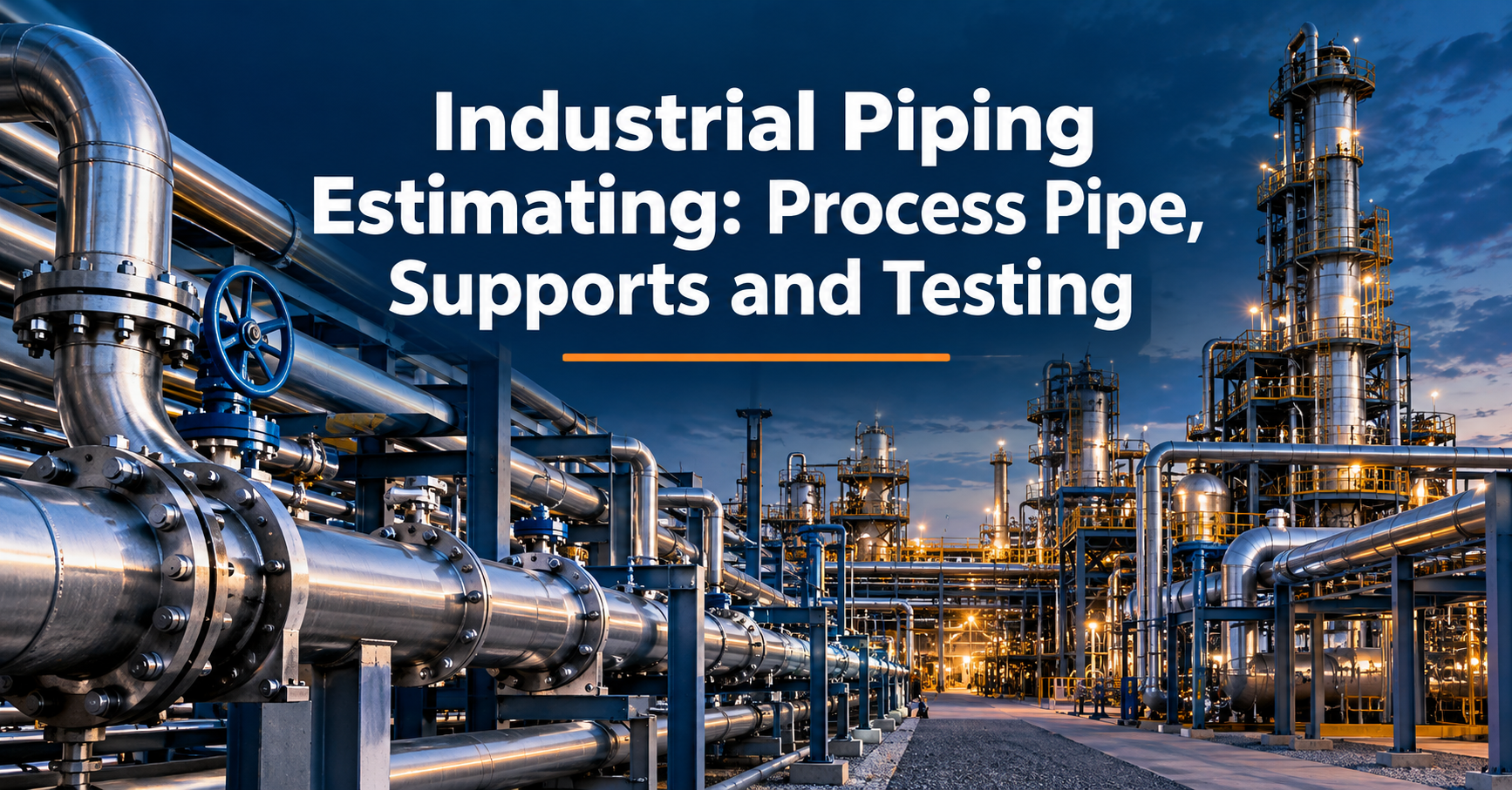 Industrial Piping Estimating: Process Pipe, Supports, Testing and Specialty Systems