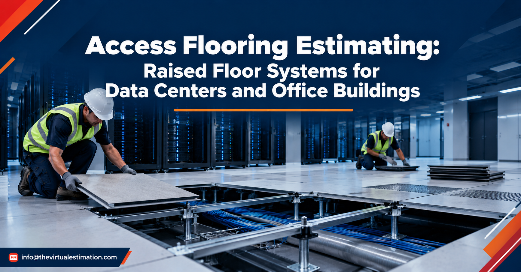 Access Flooring Estimating: Raised Floor Systems for Data Centers and Office Buildings